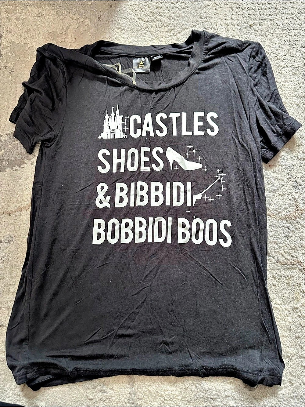 Disney Princess Castles Shoes & Bibbidi Bobbidi Boos T-Shirt